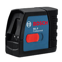 Линеен лазерен нивелир BOSCH GLL 2-15 Professional с държач BS 150